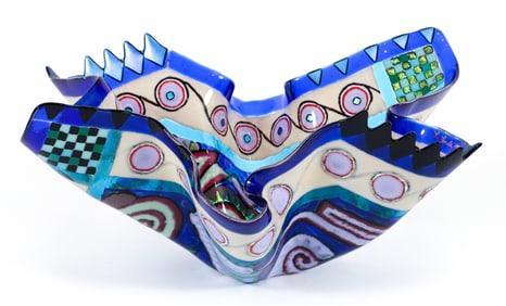 Richard LaLonde 1992 glass Bowl Bolero