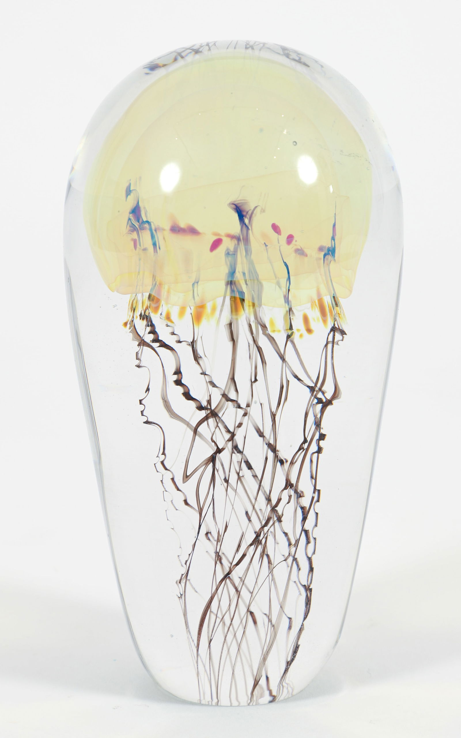 Richard Satava Hand Blown Jellyfish Paperweight (1 of 4)
