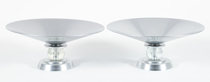 Pair of Lurelle Guild for Kensington Ware Compotes