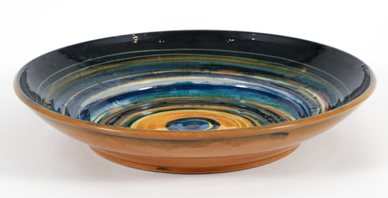 Bjorn Wiinblad 1969 Charger with Abstract Decoration