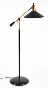Attr. Gerald Thurston Floor Lamp 1950s