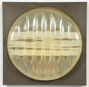 Acrylic Wall Sculpture Style of Aaronel DeRoy Gruber 1975