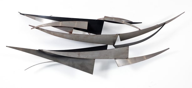 Curtis Jere Abstract Wall Sculpture