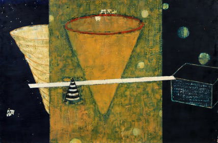 Diana Gonzalez Gandolfi 2001 painting Regained Balance