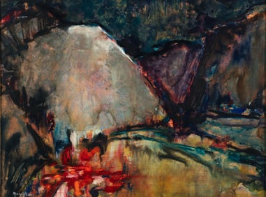 Mary Ray Gehr oil painting Cuchumatanes