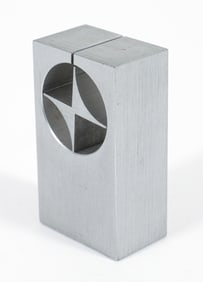 Willi Gutmann Anodized Aluminum Sculpture 1967