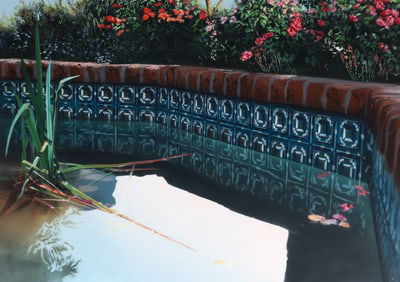 David Kessler airbrushed painting Afternoon Light