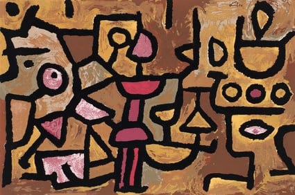 After Paul Klee Musique Diurne Serigraph 1953 Edition of 300