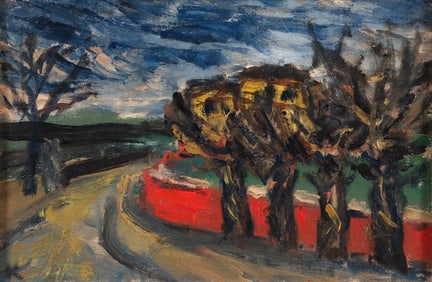 Benjamin Kopman oil Landscape, prov. G. David Thompson