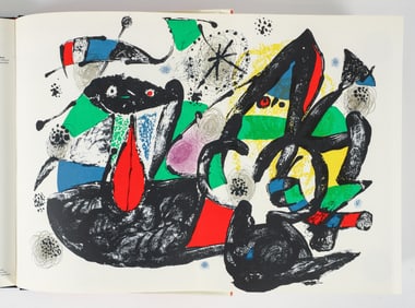 Miro Matta and Masson lithographs for Dorothea Tanning Homage 1977