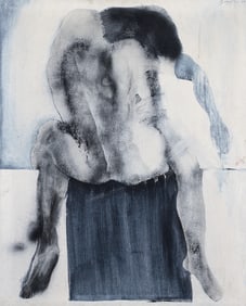 Luis Guevara Moreno 1968 ptg Sobre el Pouf