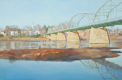 Barnard Taylor Acrylic on Canvas Pennsylvania Bridge