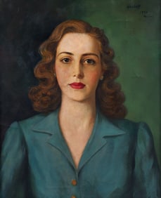 Michael Alexander Werboff Oil on Canvas Debutante