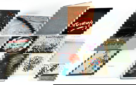 15 modern art exhibition catalogs Mitchell Leger Twombly Tomaselli