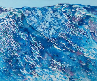 John Dropcho Changeable Acrylic Abstract on Canvas