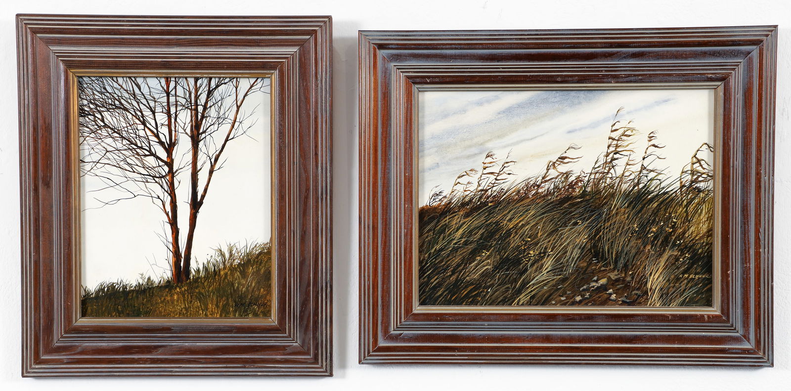 Anna Marie Schnur Pair of Landscape Paintings (1 of 5)