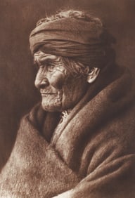 Edward Curtis Geronimo Apache 1980 photogravure