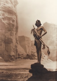 Roland Reed photograph Son of Manuelito, Navajo, 1913