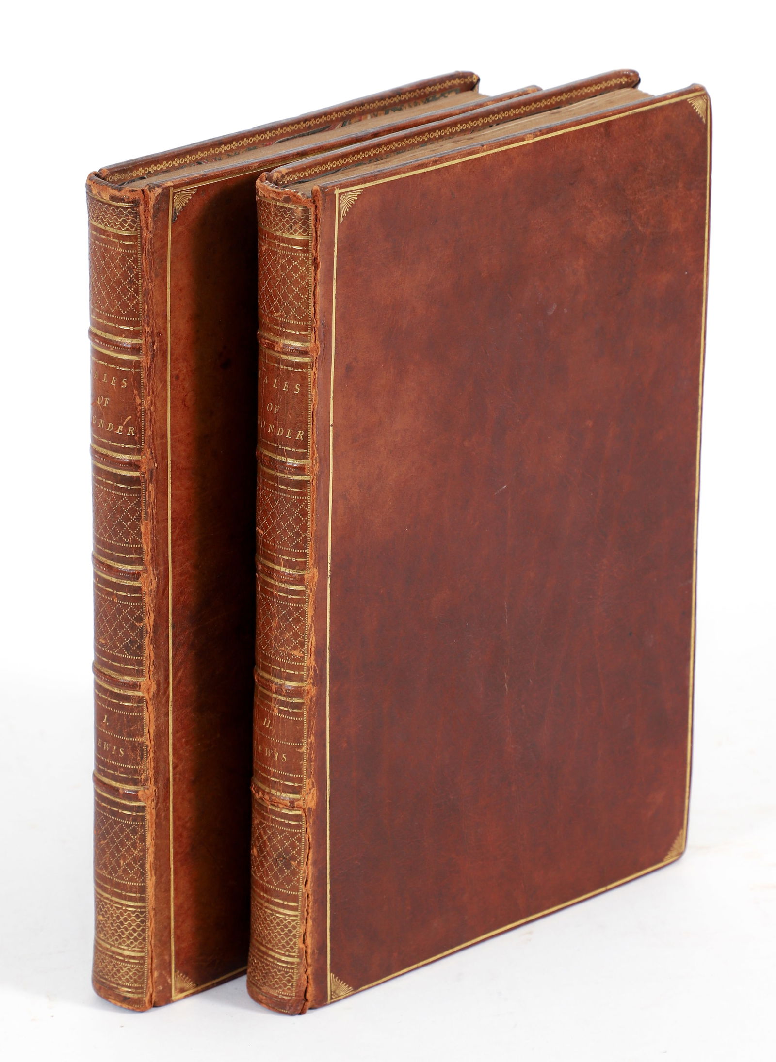 M. G. Lewis Tales of Wonder in 2 Volumes 1801 Leather (1 of 5)