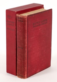 Theodore Dreiser Sister Carrie 1900 First Edition