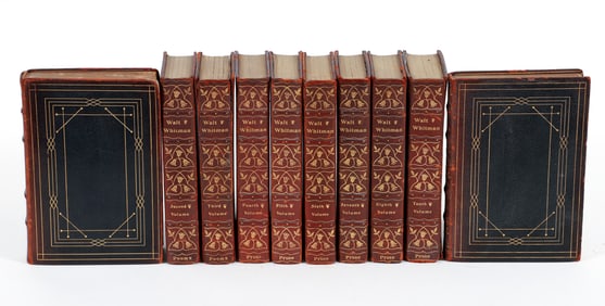 Complete Writings of Walt Whitman in 10 Vols Ltd to 200