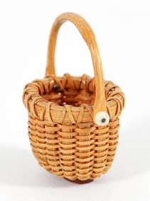 Paul Willer Oval Open Swing Nantucket Basket