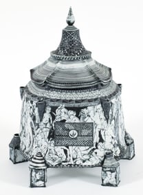 Ed Eberle Porcelain Vessel Eros II 1996