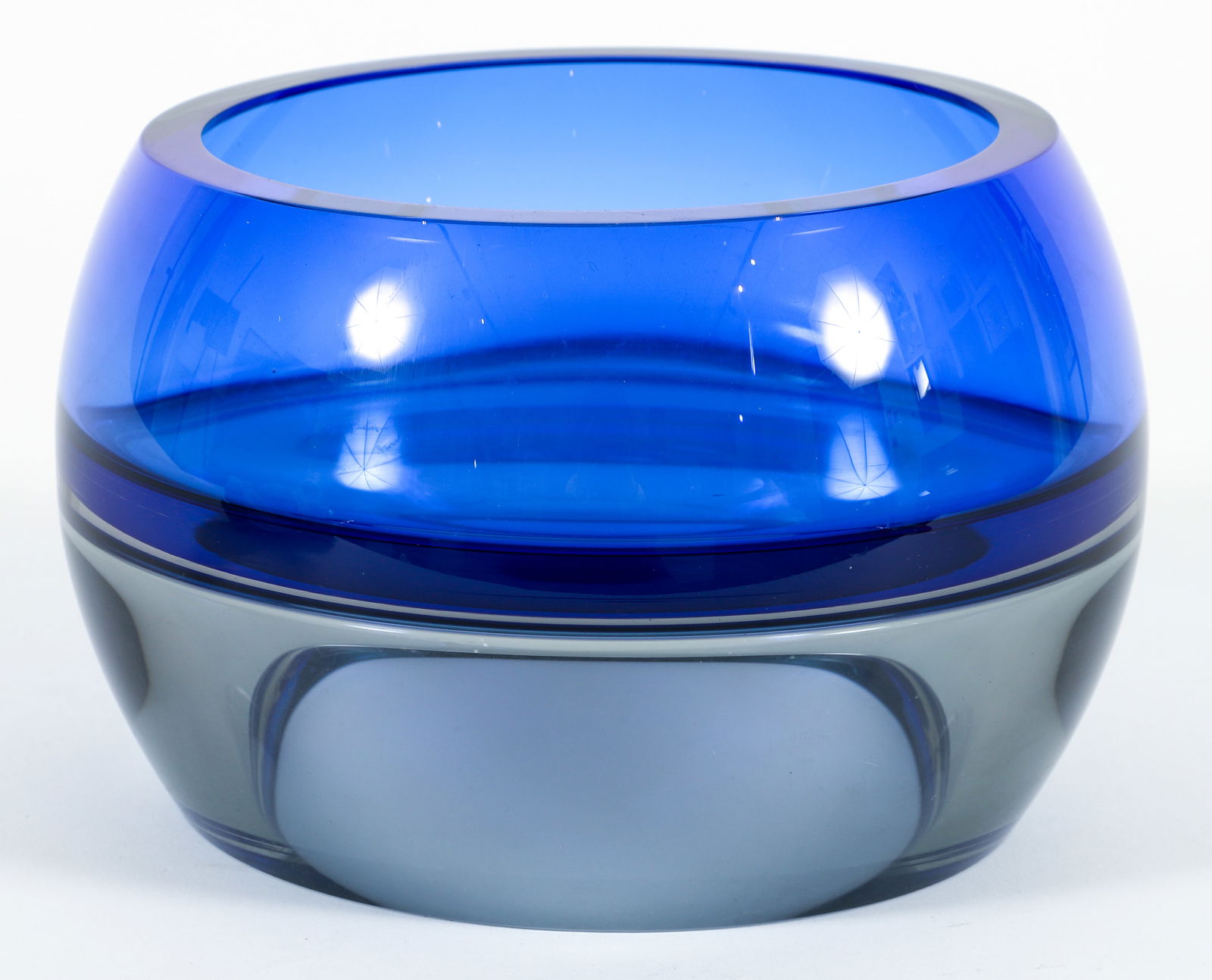 John Kiley Glass Sculpture Blue Convexion 2011 (1 of 7)