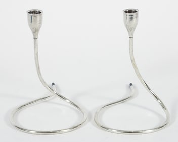Pair of Marion Anderson Noyes for Towle Candlesticks