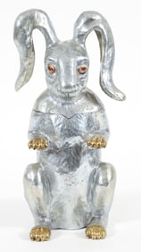 Arthur Court Aluminum Rabbit Wine Chiller 1986