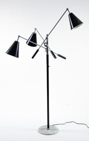 Attr. Gino Sarfatti for Arredoluce Triennale Floor Lamp