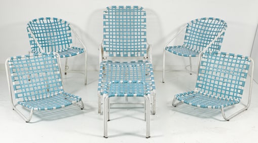 6 Pc Tadao Inouye for Brown Jordan Kantan Outdoor Furniture
