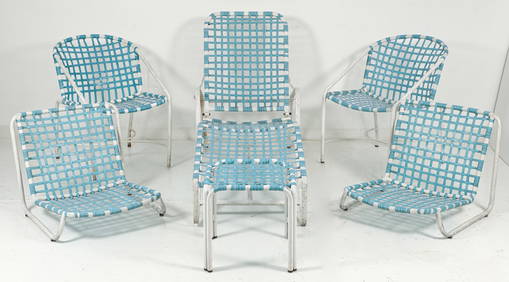 6 Pc Tadao Inouye for Brown Jordan Kantan Outdoor Furniture (1 of 6)