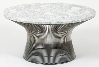 Warren Platner for Knoll Marble Top Table
