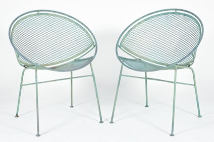 Pair of Maurizio Tempestini for Salterini Radar Chairs