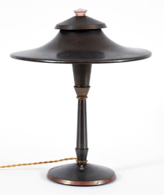 Leroy Doane for Miller Pagoda Table Lamp 1930s