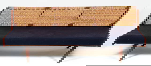 Hans Wegner for Getama Teak and Cane Daybed (1 of 7)