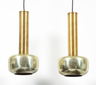 Vilhelm Lauritzen for Louis Poulsen Guldpendel Lamps