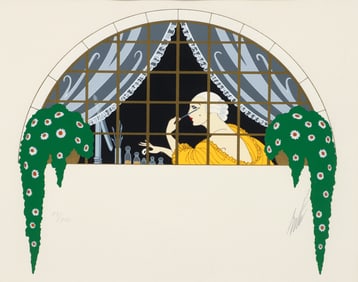 Erte Serigraph La Toilette 1980 Signed