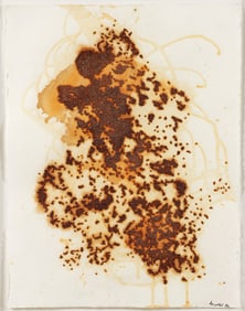 Georg Herold Caviar Painting 1990