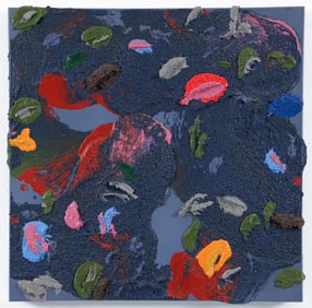 Jens Jensen Bear Gulch Series Acrylic and Mixed Media 2004