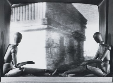 Man Ray La Television Mr and Mrs Woodman 1975 Photograph