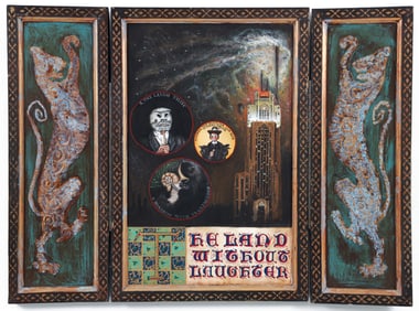 Ben Matthews The Land Without Laughter Triptych