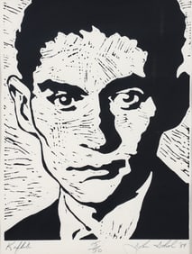 John Sokol Franz Kafka 1984 Signed Screenprint