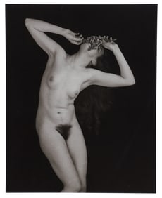 Edward Steichen Nude with Lilacs 1936 Photograph
