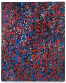 Harish Saluja Raga Desh No. 1 Oil on Canvas 1986