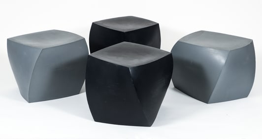 4 Frank Gehry for Heller Twist Stools 2004