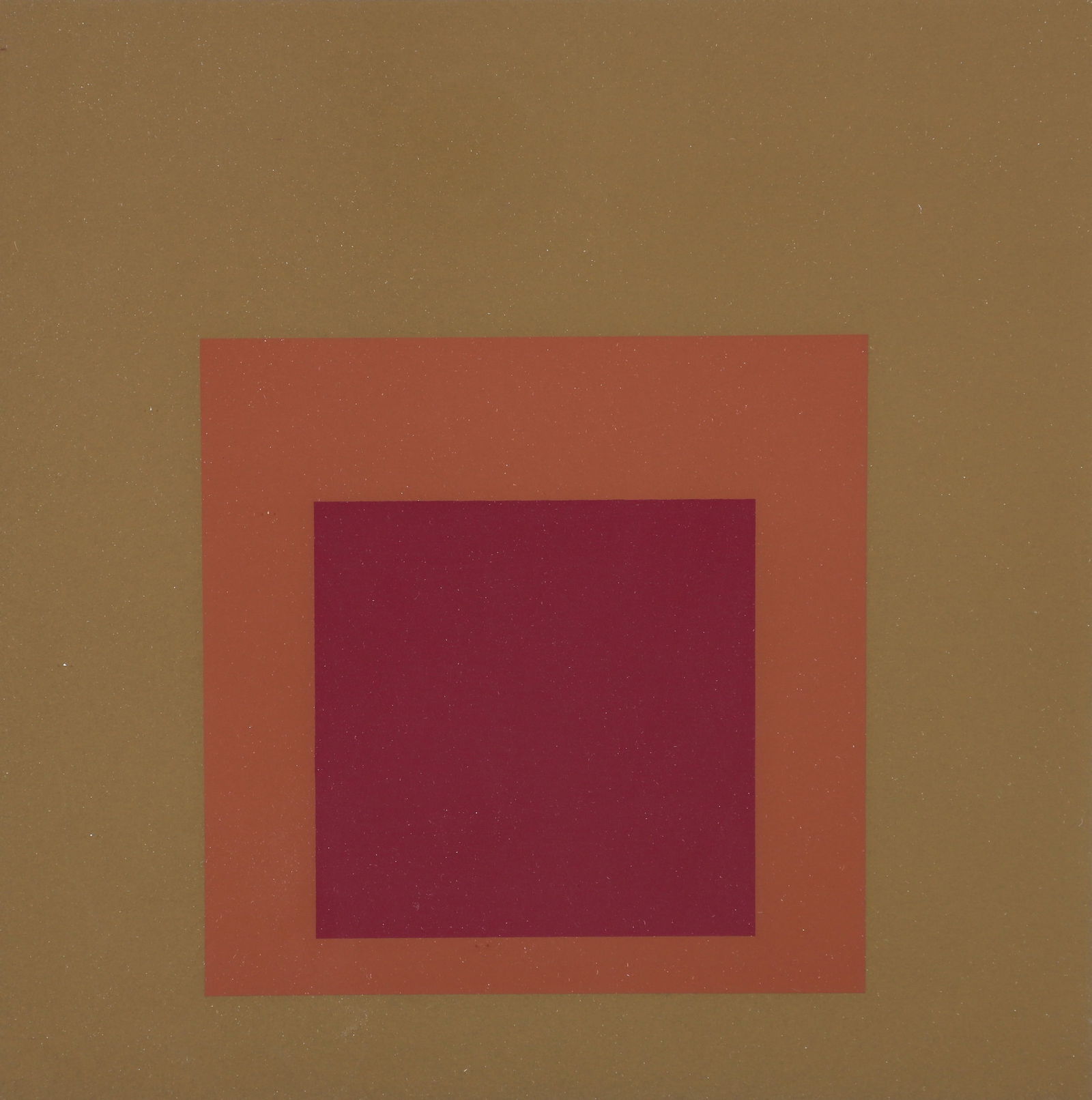 Josef Albers Equivocal Homage to the Square Screenprint 1962 (1 of 2)