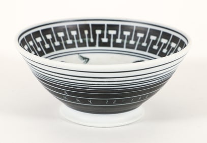 Ed Eberle Carnegie Restoration Gala Ceramic Bowl 1987