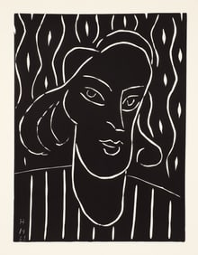 Henri Matisse linocut Teeny 1959 edition